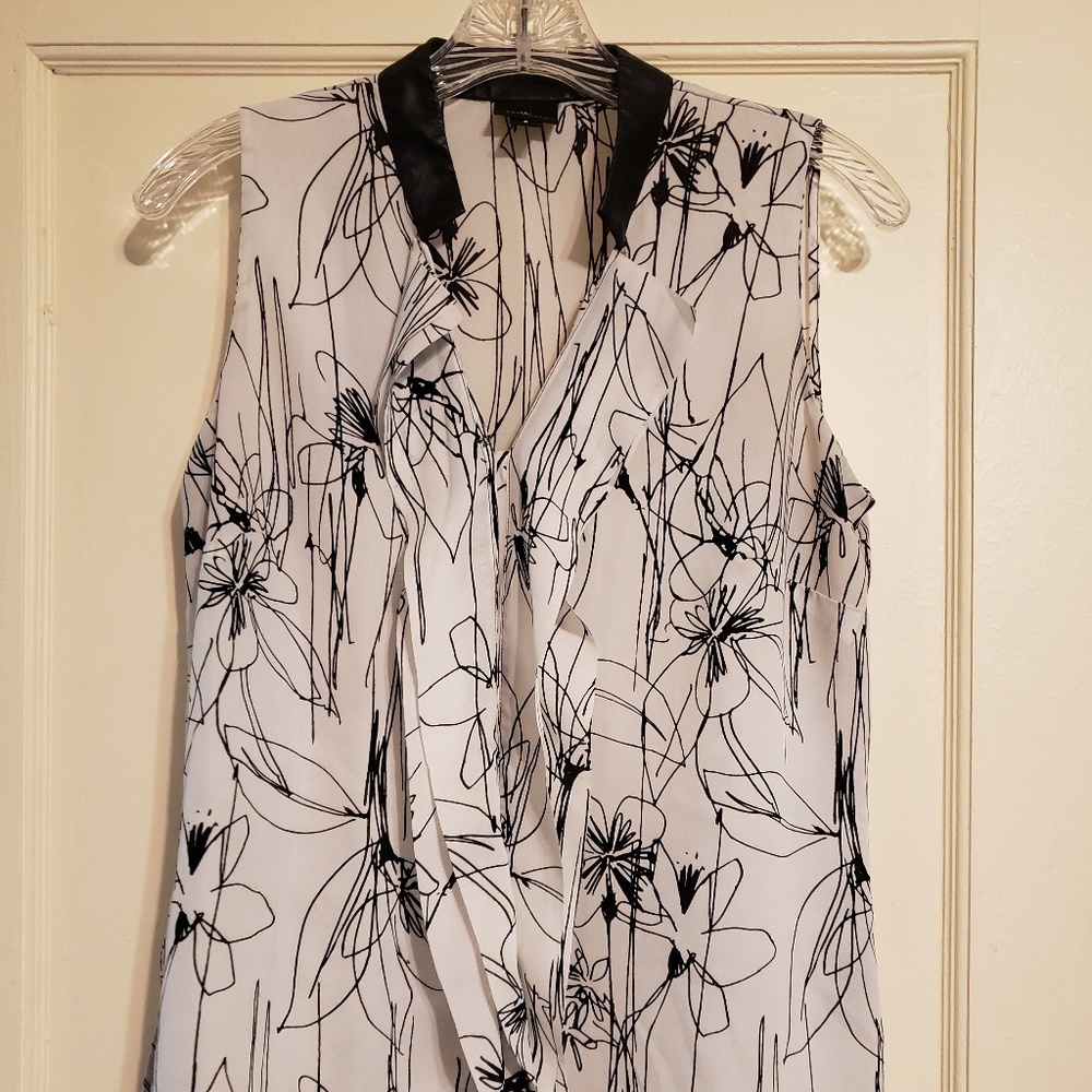 Sleeveless Dress Shirt